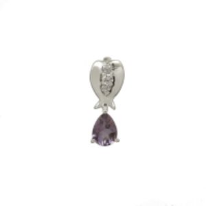 Artisan Handmade Amethyst Solitaire Pendant
